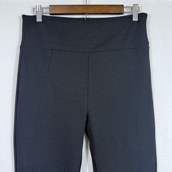 Assets by Spanx Black Ponte Knit High Waisted Shaping Leggings Size XL Workwear - Picture 6 of 6